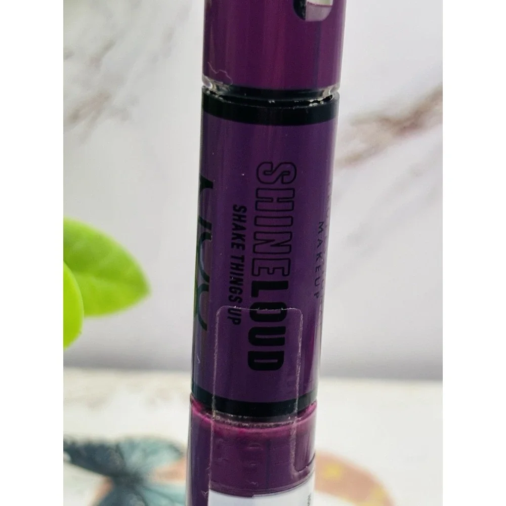 NYX Shine Loud High Shine Lip Color Shake‎ Things Up-Purple Sealed